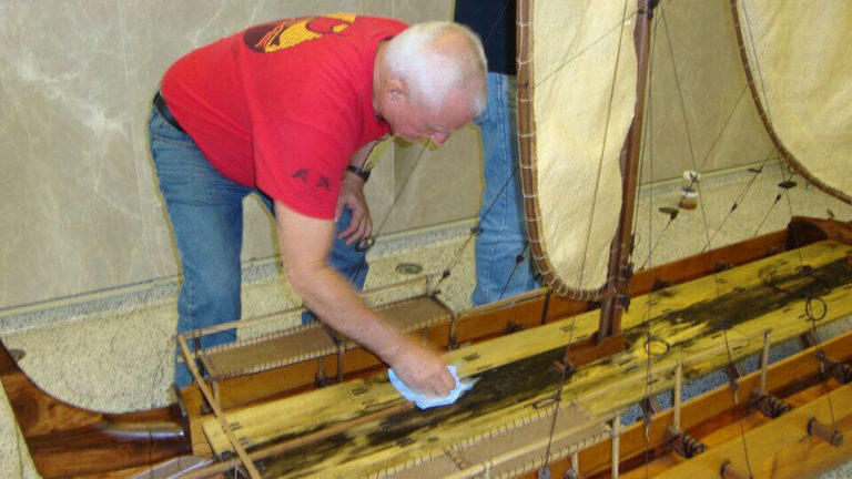 Model of Hokule’a – Friends of Hokulea & Hawaiiloa