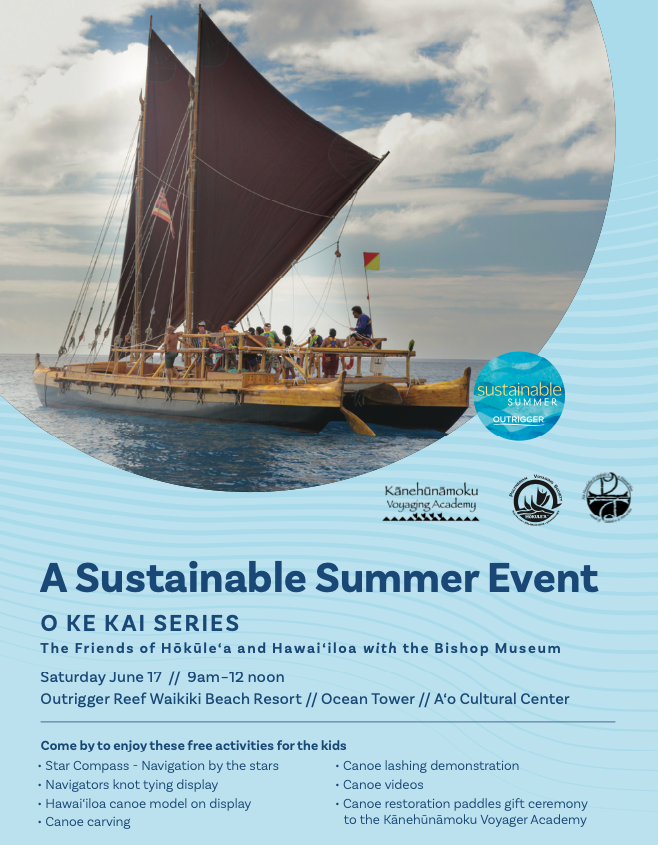 A Sustainable Summer Event flyer cover